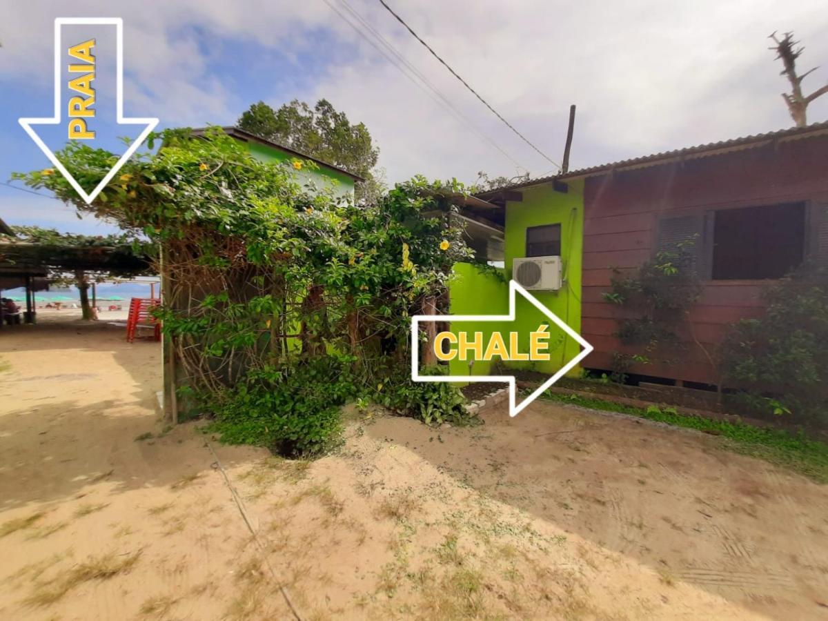 827 Chale Pe Na Areia, Completo Na Praia Do Estaleiro Em Ubatuba - 1 Dormitorio, 1 Banheiro, 1 Vaga De Garagem Eksteriør billede